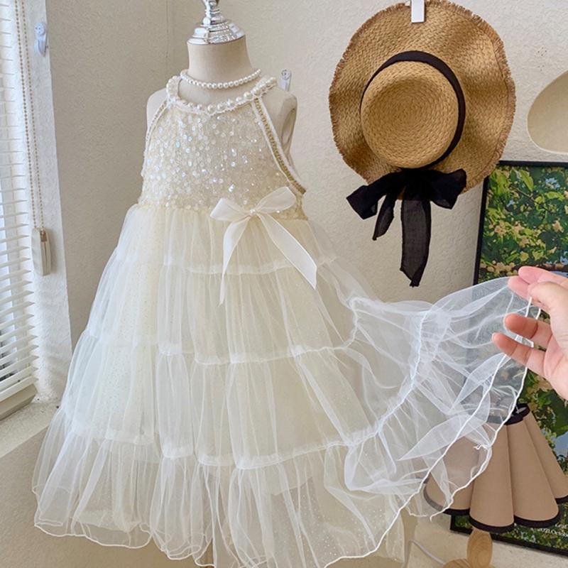 Платье для девочек Темпераментная детская юбка принцессы