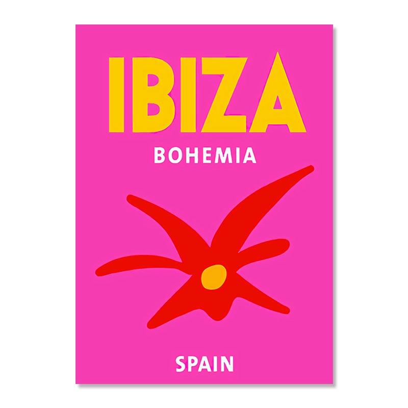 Ибица Миконос Тулум Афины Тоскана Мадрид Настенные картины на холсте Постеры и принты Скандинавская живопись Настенные картины для декора гостиной