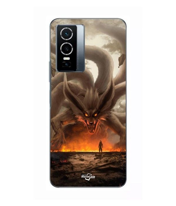Coque Pour Vivo Y76 5G Naruto Kurama Maniacase
