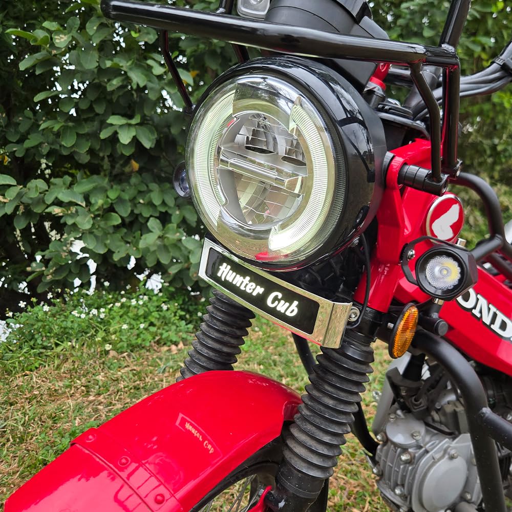 Hunter Cub LOGO LED Emblem Light for Honda CT125, Hunter Cub JA55, and JA65