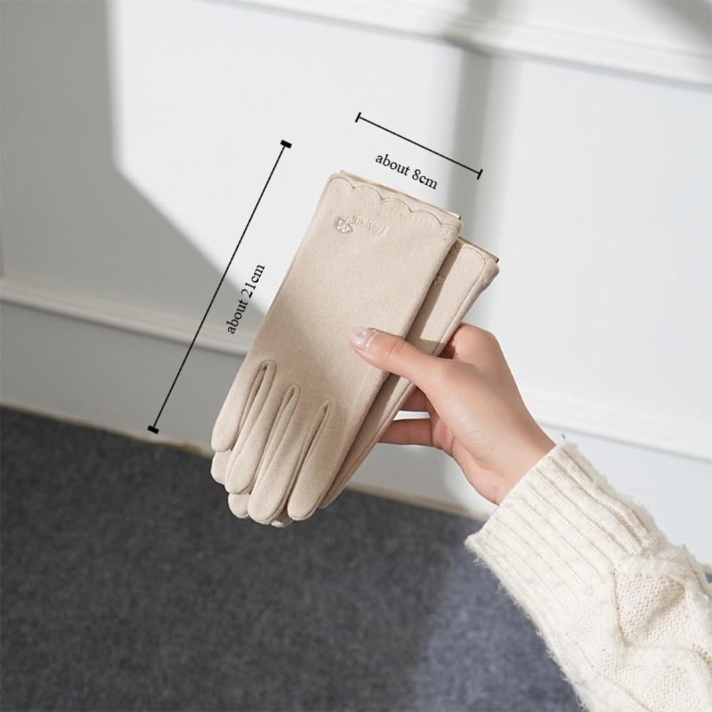 Модные перчатки для холодной погоды с теплой подкладкой Зимние перчатки Женские теплые перчатки для осени-зимы