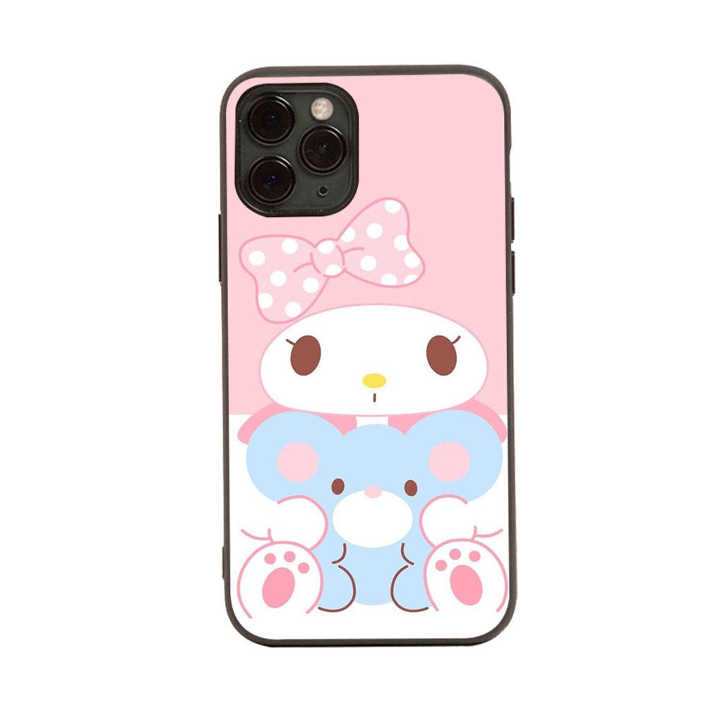 HK21 Cute My MelodyBlack Sofe Case for Xiaomi Poco X6 X4 M5 M6 F5 F6 C65 C55 C50 C51 C40 Pro Redmi 14C A3X 13C 12C 11T 10A 9C Note 7 6 8A Plus