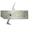 RIVERWELD V-WAC Fillet Weld Gauge, Inch Inspection Gauge