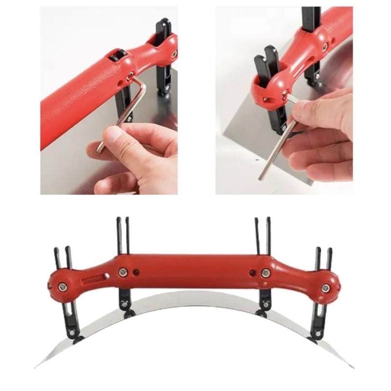 Многофункциональный малярный шпатель, инструмент для каменщика, шпатель для шпатлевки, с регулируемой изогнутой конструкцией для эффективной отделки стен