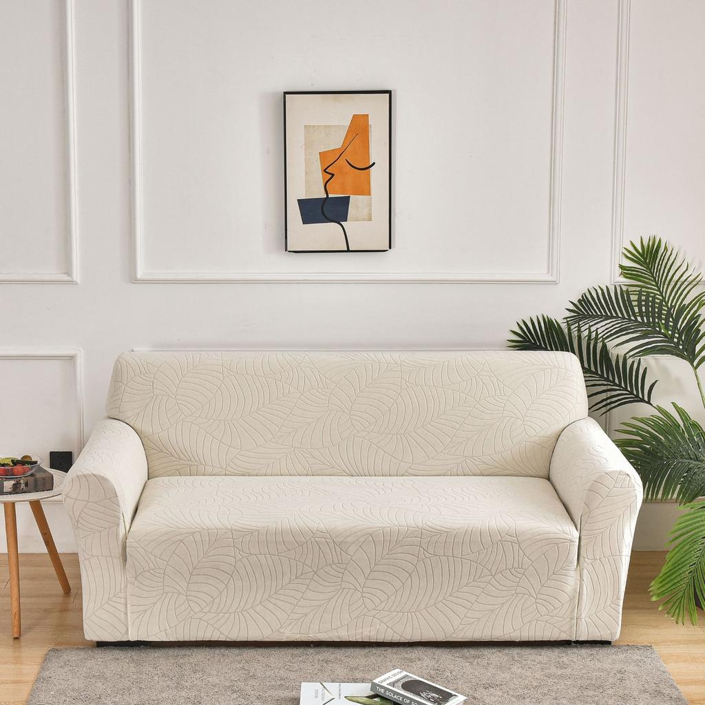 Новый водонепроницаемый жаккардовый эластичный чехол для дивана, однотонный утолщенный универсальный чехол для дивана, чехол для диванной подушки