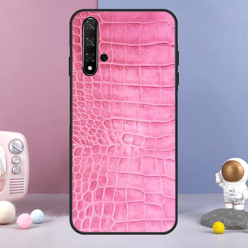 Чехол с принтом под крокодила для Huawei P40 Lite P20 P30 Nova 11 Pro 3i 7i 8i 11i Y91 Y60 Y70 Y61 Y90 9 10 SE