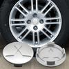 4Pcs 60mm Car Wheel Center Hub Caps Cover For Mitsubishi Ralliart Lancer 10 Asx Outlander Asx Pajero Sport L200 Auto Accessories