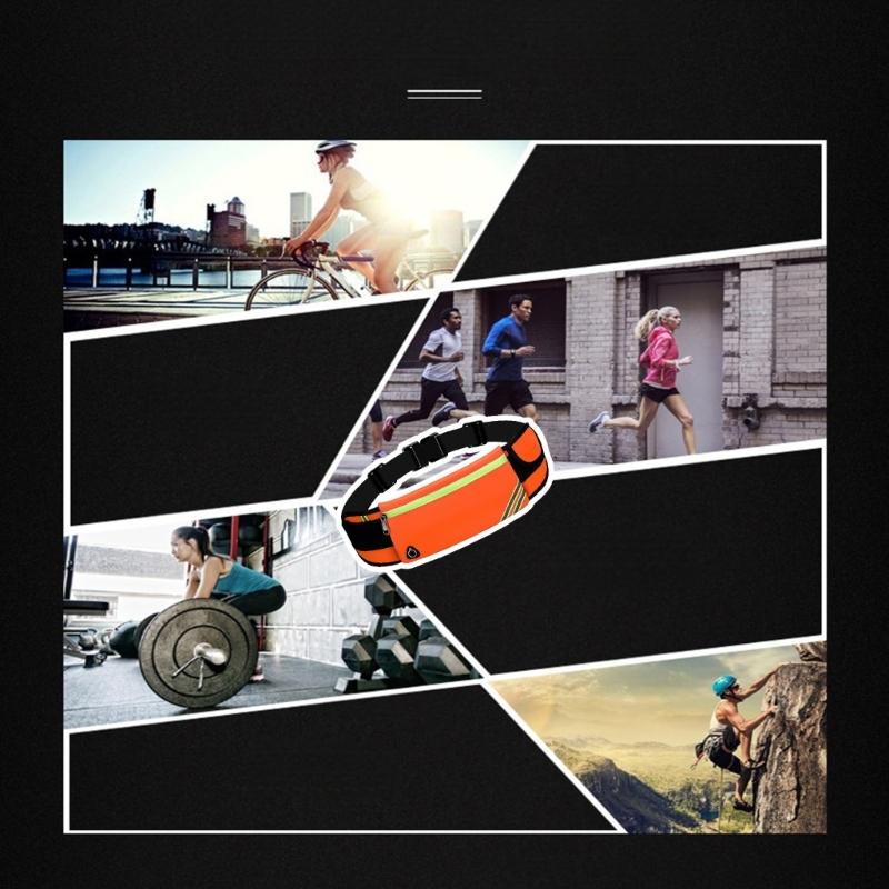 Улучшения Светоотражающая Водостойкая Повязка для Упражнений Вентилируемый Ремешок для Безопасного Хранения Устройства Во время Пробежек Прогулок Занятий Спортом на Открытом Воздухе