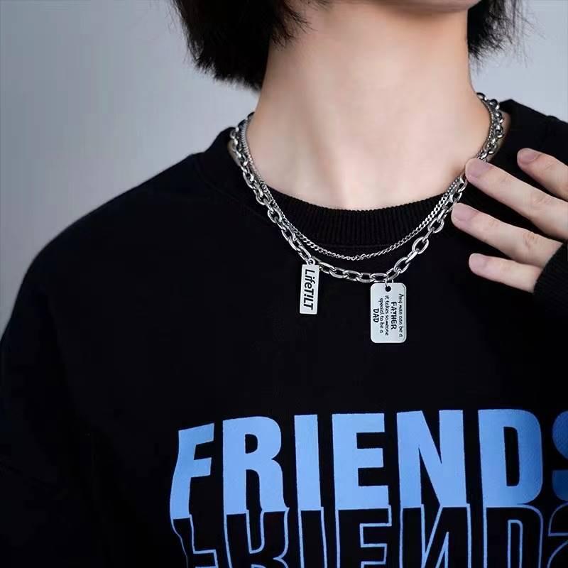 Трендовая детская хип-хоп цепочка - Крутой аксессуар для мальчиков и девочек