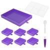 1 Set Diamond Painting Tool Pick-Up Pen Multi Grid Design Bead Plate Ten-Piece Set Multifunctional Classification Separated Stitch