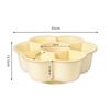 Multi-Functional Rotating Flower-Shaped Hot Pot and Vegetable Drain Basket
