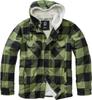 Зимняя куртка Brandit Lumberjacket Hooded black/olive