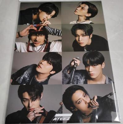 ATEEZ Набор плакатов и наклеек 12 шт. K-pop товары для фанатов