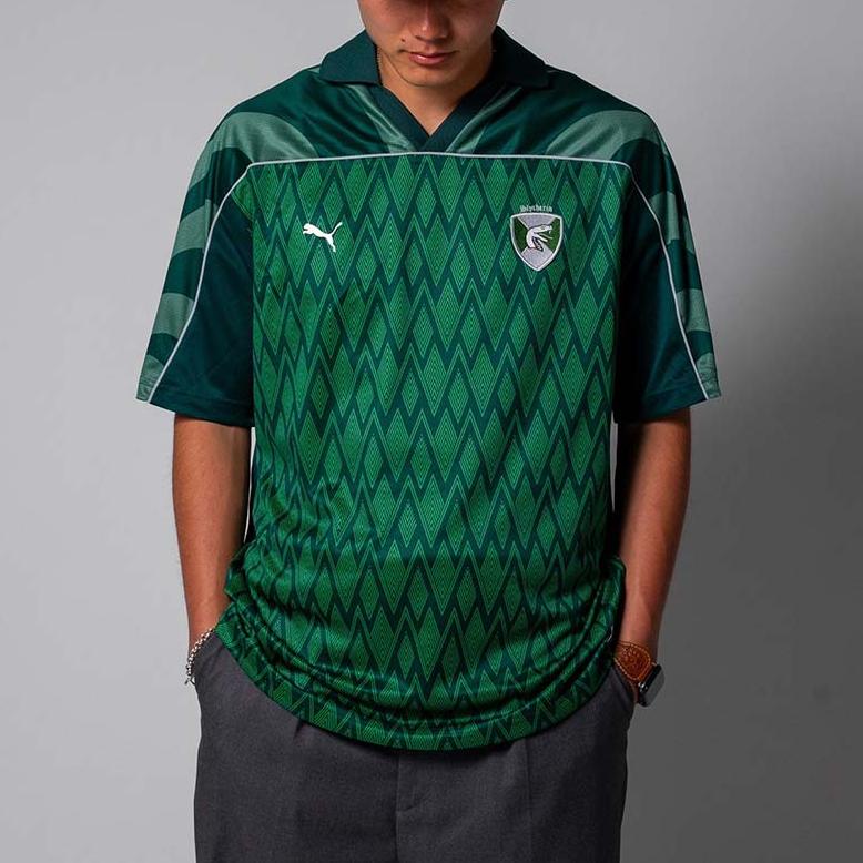 Puma X Harry Potter Collaboration Relaxed Football Jersey Fashion Soft Skin-Friendly College Style Short Sleeve T-Shirt Unisex Tops 630096-60