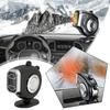 The Car Heater Fan Can Be Used for Winter Car Heaters, with 360-degree Rotation, Creative Car Heater Fans, and Glass Defrosting