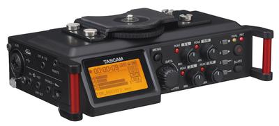 TASCAM Линейный PCM для DSLR Стереомикрофон для цифровой зеркальной камеры Беззеркальная видеосъемка Запись видеоблога на YouTube DR-70D Рекордер/Микшер 4-дорожечный