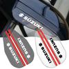 2Pcs Car Rear View Side Mirror Rain Board Eyebrow Sticker for GSR GSR750 GSR600 SV 650 Swift Jimny Grand Vitara Samurai Spacia Liana
