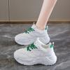 Daddy Shoes женские летние тонкие новые сетчатые дышащие универсальные белые повседневные кроссовки в гонконгском стиле с толстой подошвой