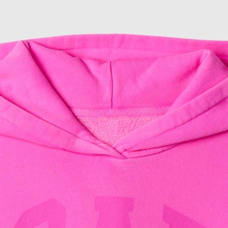 Gap Girls' 2025 Fall Logo Fleece Pocket Hooded Sweatshirt