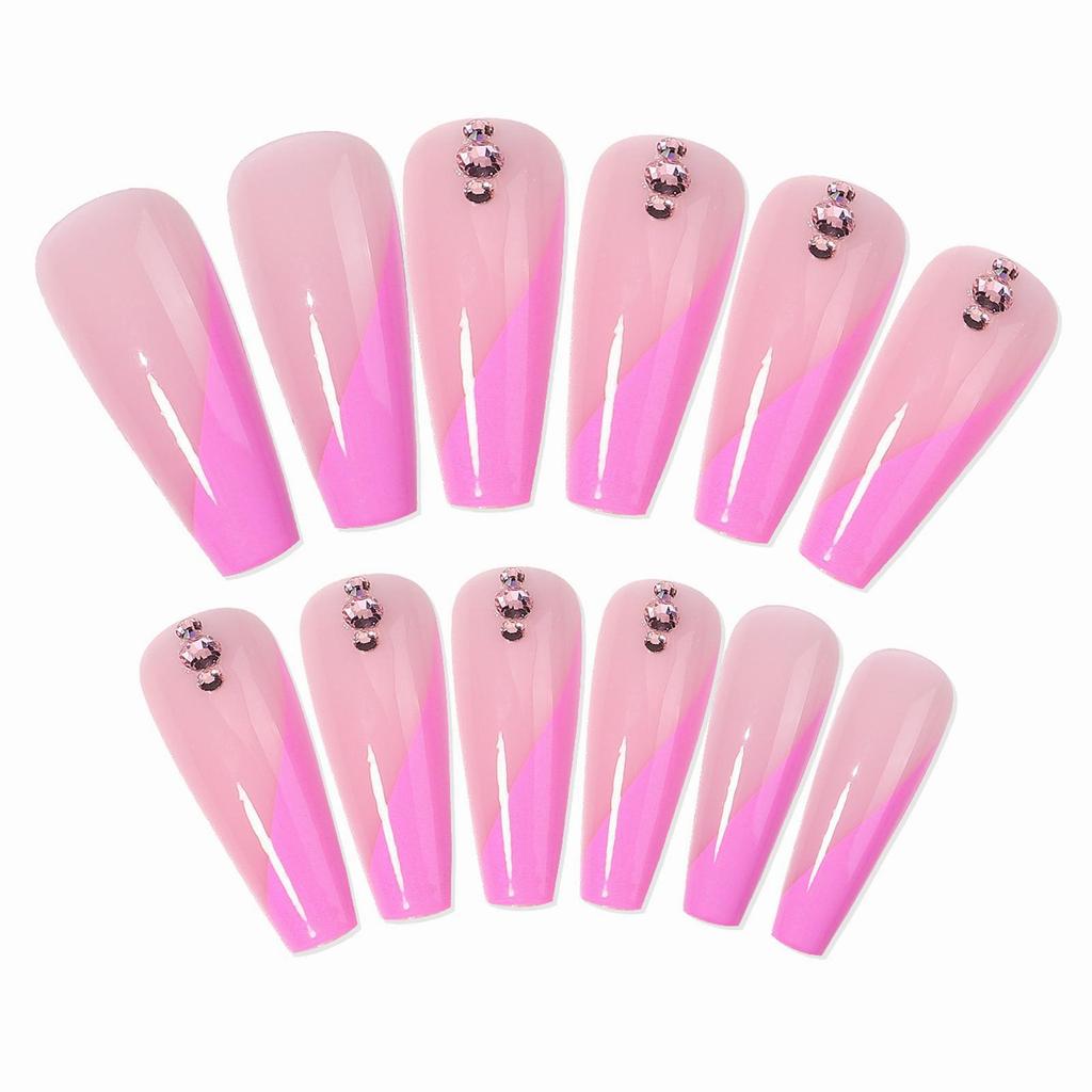 Super Long Point Drill Removable Nail Piece Wear Nail Nail Patch Press On Nails