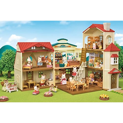 Sylvanian Families Магазин [Лесной рынок] Сертификация ST Mark Mi-86 Игрушки для детей от 3 лет Sylvanian Families Sylvanian Families EPOCH
