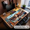 Custom Name Extended Mouse Pad,Lana Del Rey Gaming Desk Mat For Home Office Desktop Decor