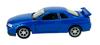 WELLY NISSAN SKYLINE GT-R R34 BLUE 1:34 43798