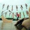 Colorful Paper Fish Garland DIY Fish Flag Decorations Fishing Hanging Banners  Retirement Party