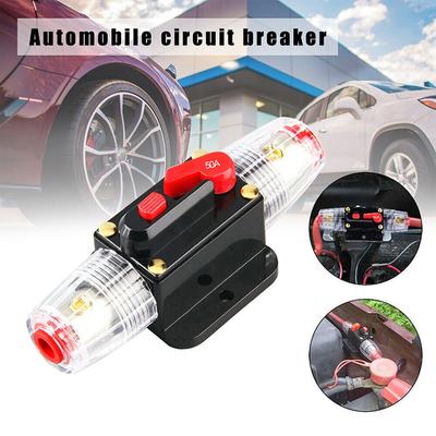 Автоматический выключатель 40 50 60 AMP, двойной аккумулятор, водонепроницаемый, IP67, предохранитель 12 В 24 В, ручной сброс