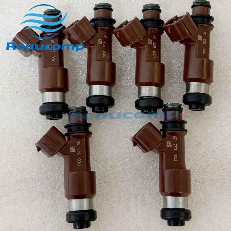 16611AA700 16611-AA700 16611 AA700 6PCS Fuel Injector Nozzle For Subaru Outback B9 Tribeca Legacy 06-09 3.0L