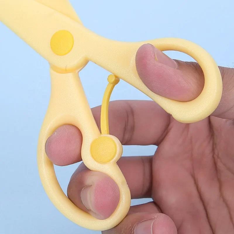 Милые вырезки из бумаги ручной работы пластиковые ножницы ручная работа DIY принадлежности школьные офисные принадлежности художественные инструменты канцелярские товары кавайные ручки