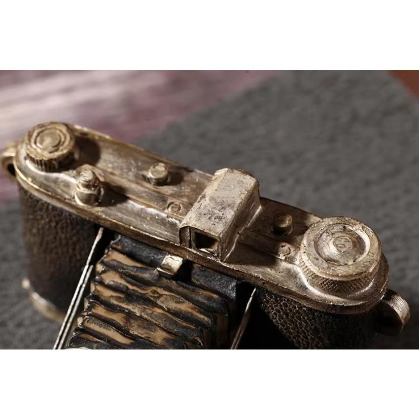 Офисные украшения для дома, гостиной, имитация шика, бара, мини-антиквариат, винтажная ретро-камера, модель, дисплей, настольный, изделия из смолы