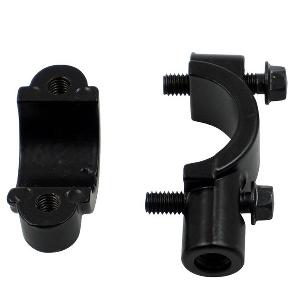 2 шт. 2x практичный держатель для зеркала заднего вида для мотоцикла, зажим, резьба 10 мм, алюминий