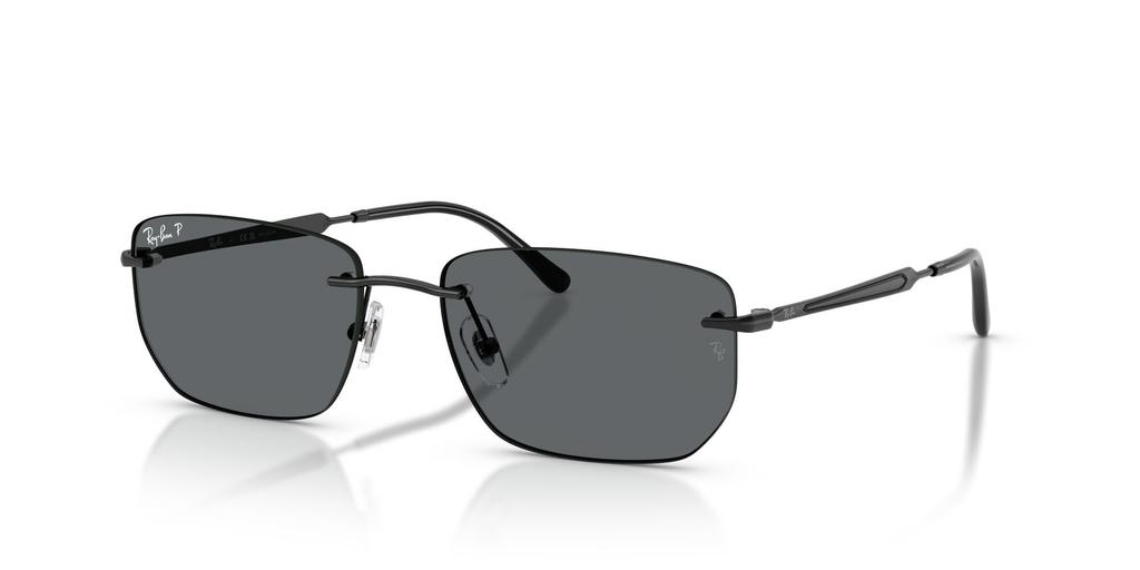 Солнцезащитные очки 0RB3768 ЧЕРНЫЕ ТЕМНО-СЕРЫЕ ПОЛЯРИЗОВАННЫЕ 56мм Ray-Ban