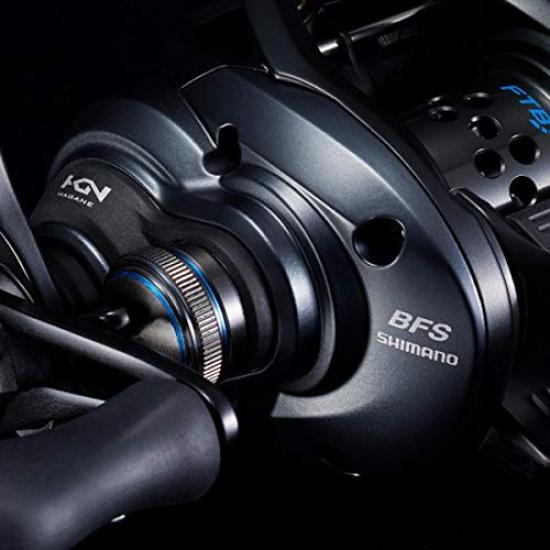 SHIMANO Катушка бейткастинговая SLX BFS 2021 Правая для ловли окуня Двухосевая