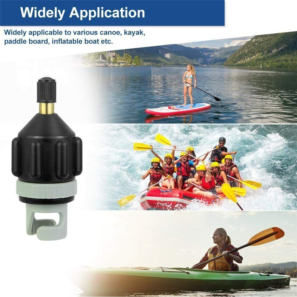 Head Connector Air Valve Adapter Air Pump Converter Conventional Inflatable Boat SUP Pump Adaptor