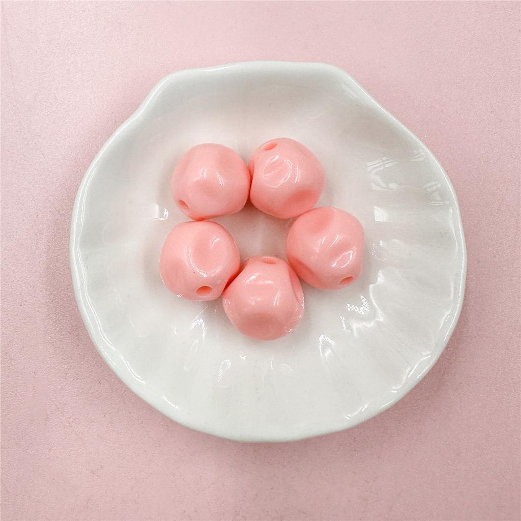 5 шт. 14,5*15,3 мм акриловые гетероморфные бусины с прямым отверстием для изготовления браслета и ожерелья DIY браслет-цепочка для мобильного телефона, материал из бисера