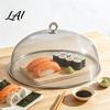 Portable Food Tent with Handle for Camping Stainless Steel Mesh Cover Handle Round Breathable Hot Dishes Protector Durable Guard And Fruit Platters