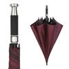 Long Automatic Umbrella Outdoors Uv Protection Business Black Gum Strong Windproof Portable with Cover Straight Handle Umbrella
