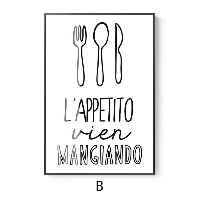 Картина на холсте, черно-белая кухонная посуда, постеры для декора кухни, декор для столовой, настенные картины, холст, искусство Cuadros