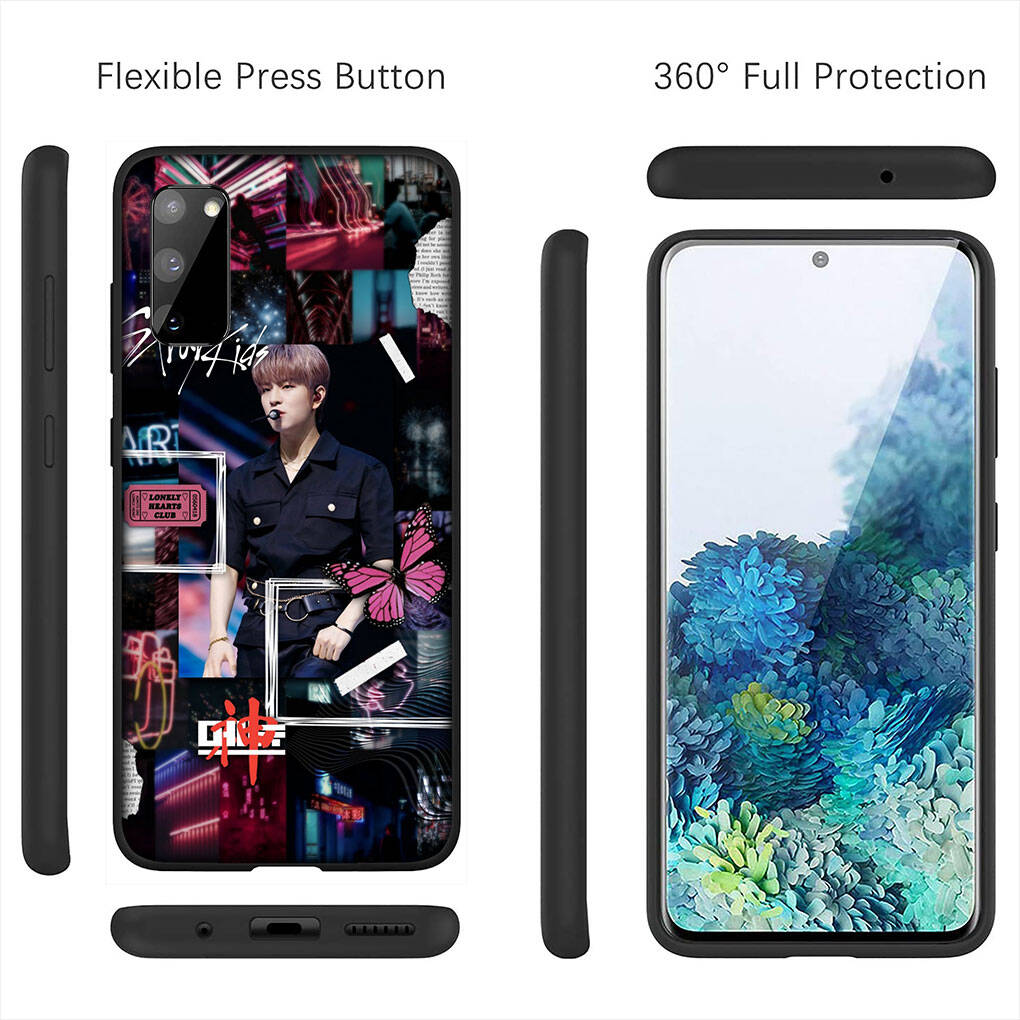 Чехол для iPhone 17 16 15 Xiaomi Poco Redmi Note 14 13 12 11 Pro Max 9 16e Samsung Galaxy S25 S24 S23 OPPO Huawei Stray Kpop Kids SKZ Чехол для телефона