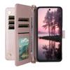 For TCL 60 SE NxtPaper 5G Case with Shoulder/Wrist Strap Leather Phone Cover Stand Wallet