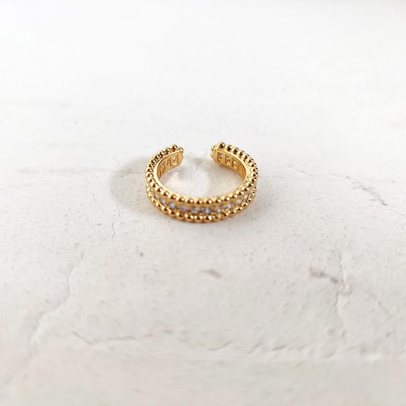 Кольцо из циркония для женщин, кольцо с холодным ветром, нишевый дизайн, темперамент, указательный палец