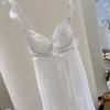 Sex underwear seduces pure desire wind gathers perspective sexy mesh suspender skirt women's ruffle edge small chest hot nightgown
