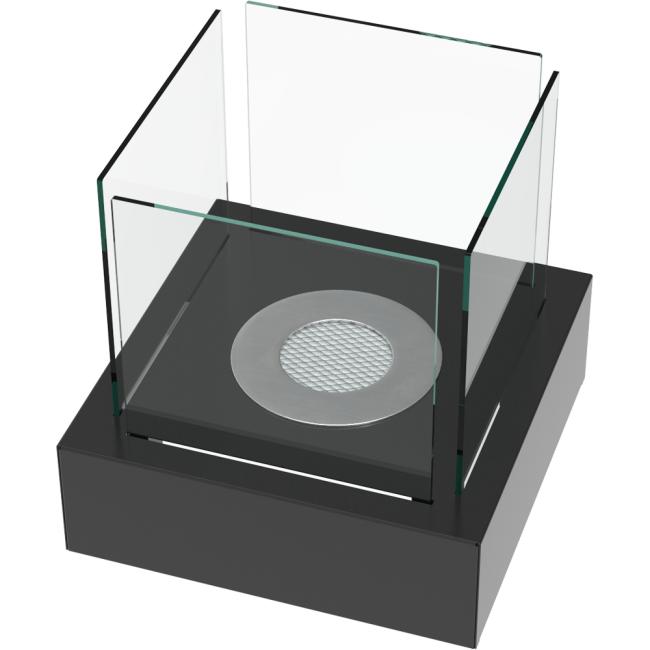 Tabletop Bio-fireplace TANGO3 black set mix