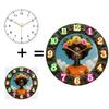 12 Inch Glass Wall Clock A Versatile Prop for Stagers and Property Managers