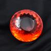 Round Shape Natural Topaz 150.65 Ct Orange Loose Gemstone