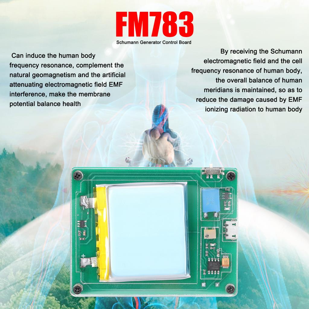Генератор волн Шумана 7,83 Гц, улучшающий низкочастотный импульс, интеллектуальный прямоугольный сигнал