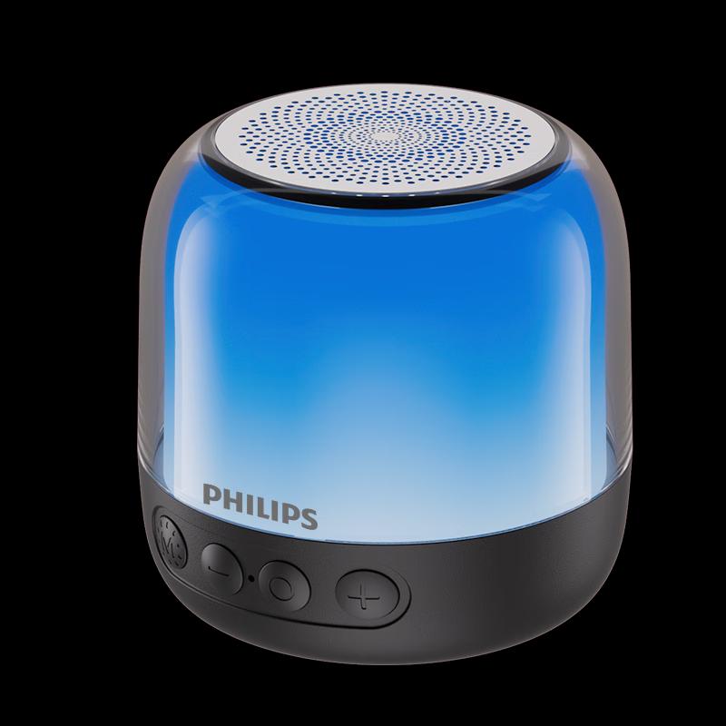 Philips TAS1108 Светящийся Bluetooth-динамик, штекер CN (адаптер в комплекте) (Китайская версия)