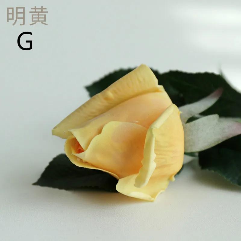 Имитация Увлажняющая Роза Одноручная Валяная Домашнее Украшение Искусственный Цветок Имитация